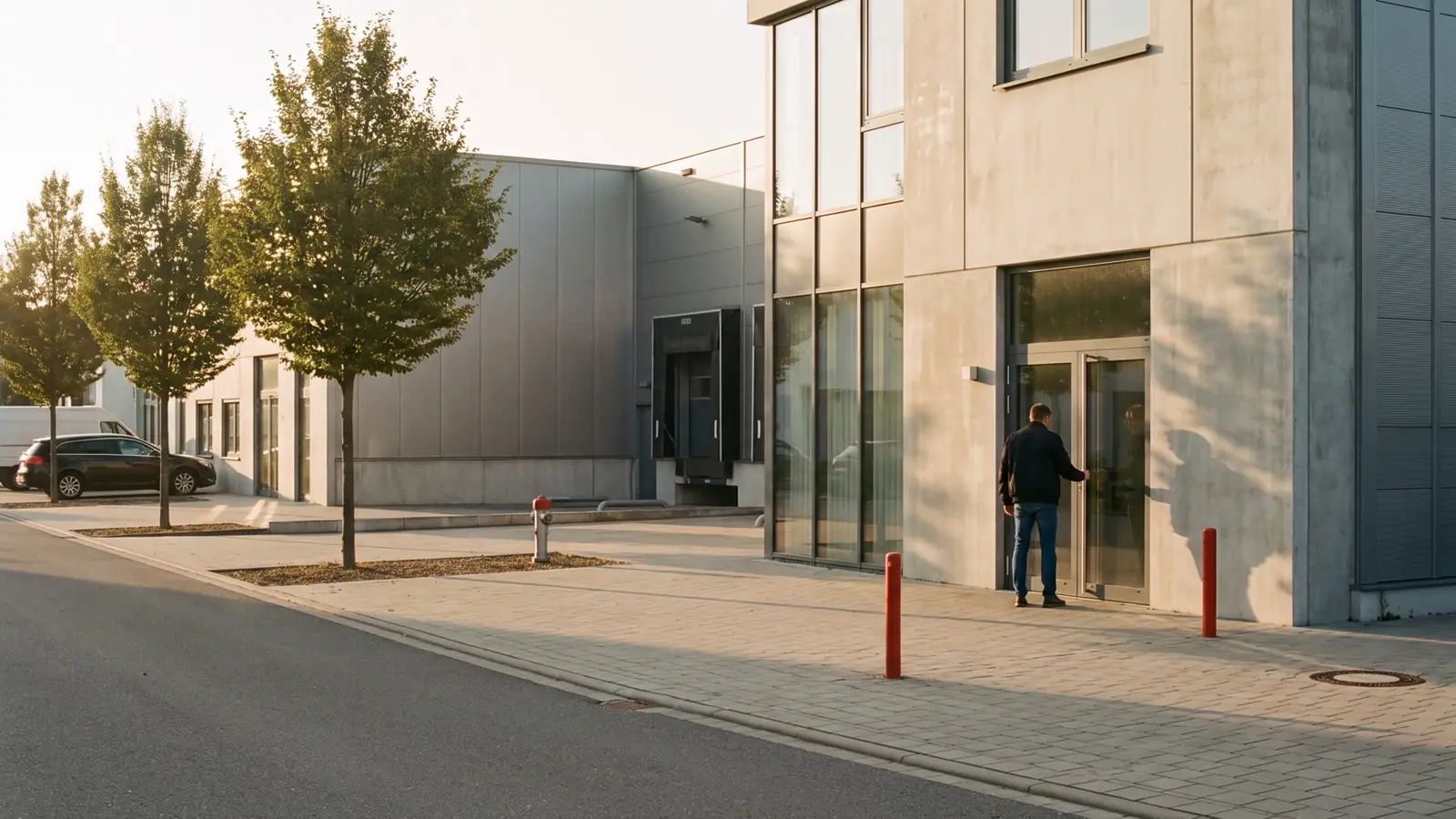 Gebäude (Gewerbe) – Absicherung im Bild