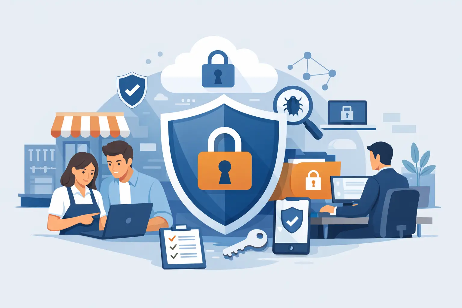 Cyberversicherung für kleine Unternehmen