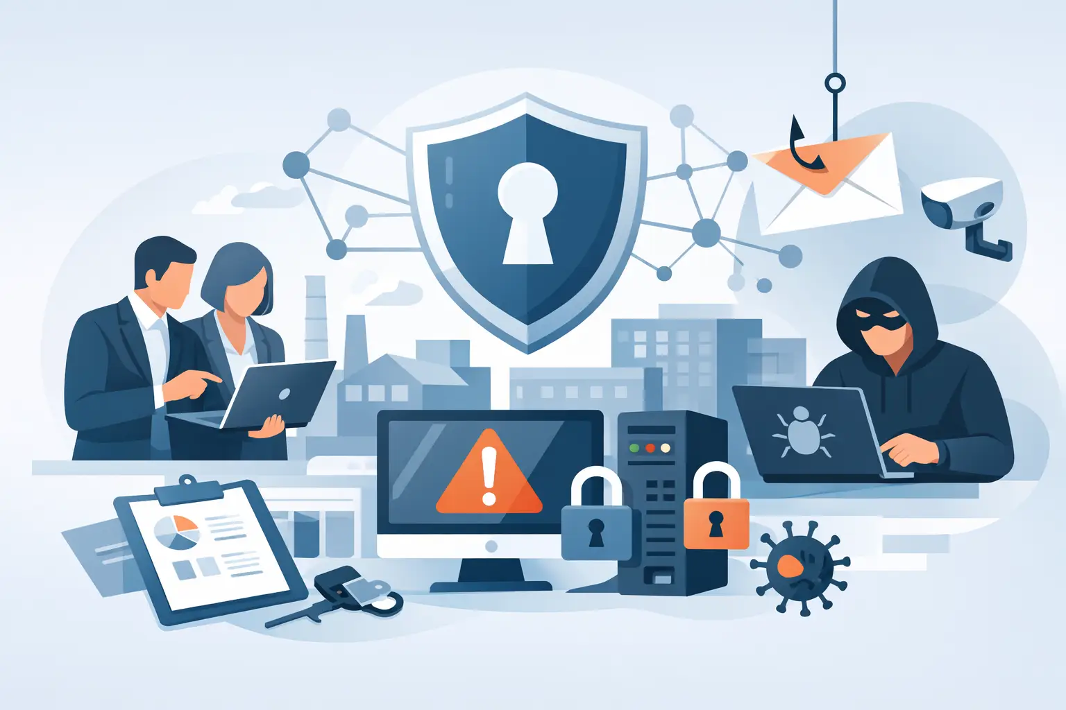 Cyberrisiken im Mittelstand 2026