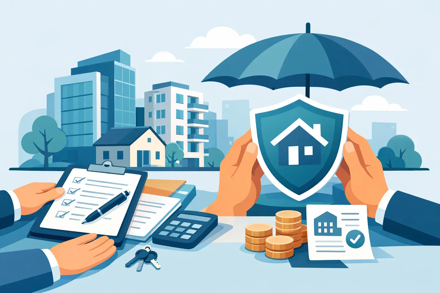 Versicherung für Immobiliengesellschaften